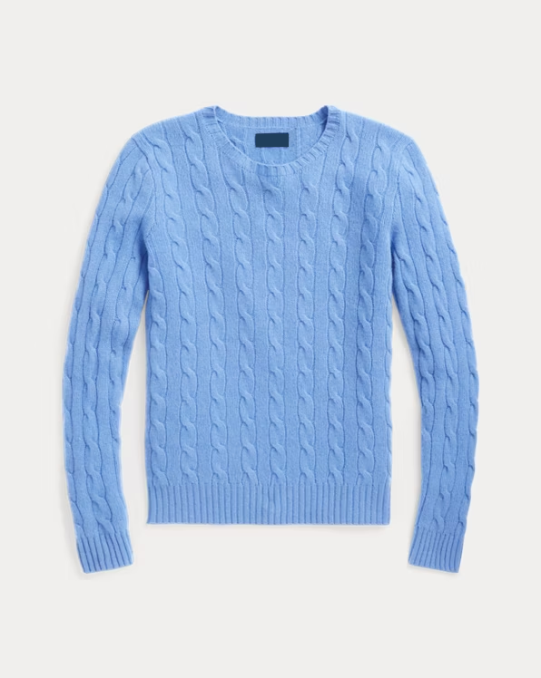 Cable-Knit Wool-Cashmere Jumper