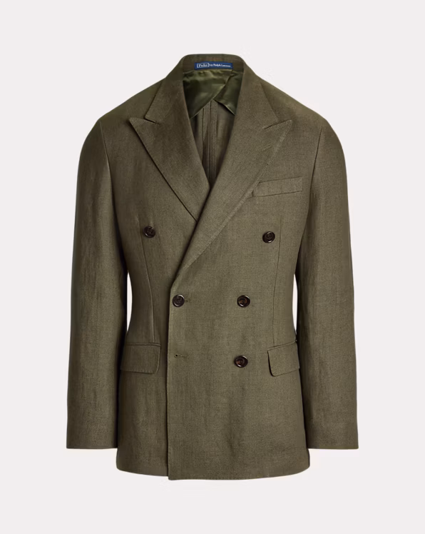 Polo Soft Tailored Linen Suit Jacket