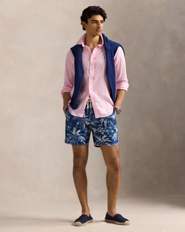 Custom Fit Linen Shirt