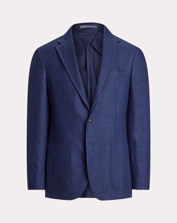 Polo Tailored Glen Plaid Blazer
