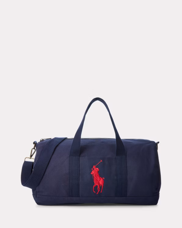 Big Pony Cotton Canvas Duffel Bag