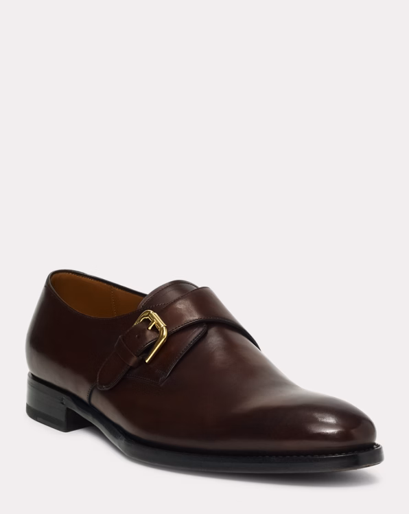 Darnell Calf Monk-Strap Shoe