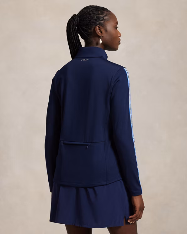 Tailored Fit Interlock Quarter-Zip