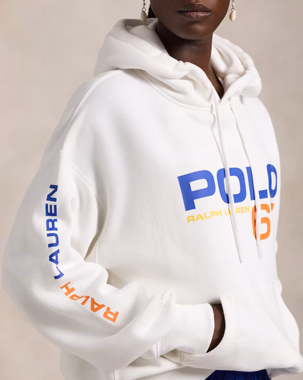 Flag Logo Fleece Hoodie