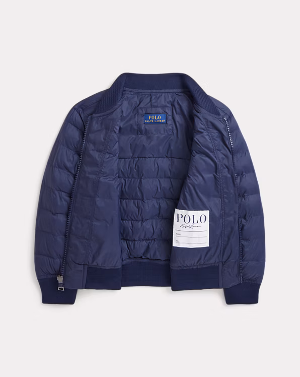 Quilted Bomber Jacket