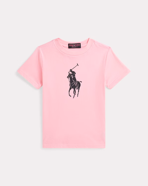 Pink Pony Cotton Jersey Tee