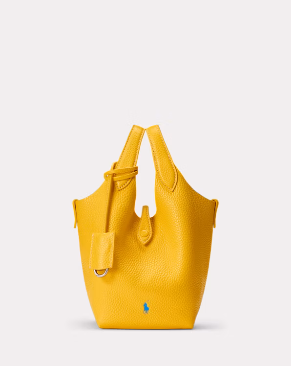 Polo Play Leather Small Tote & Crossbody
