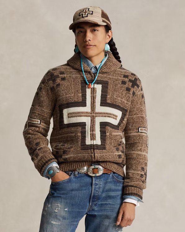 PRL x Naiomi Glasses Full-Zip Jumper