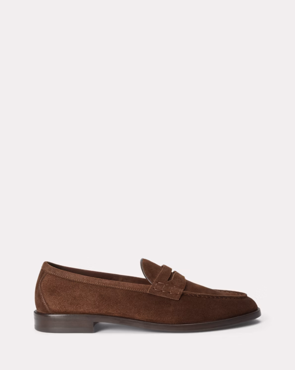 Bolden Calf-Suede Penny Loafer