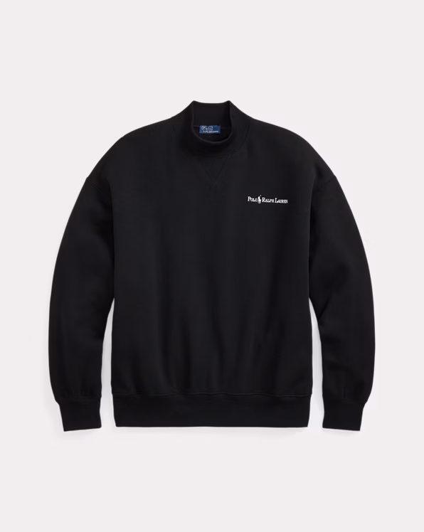 Logo Fleece Mockneck