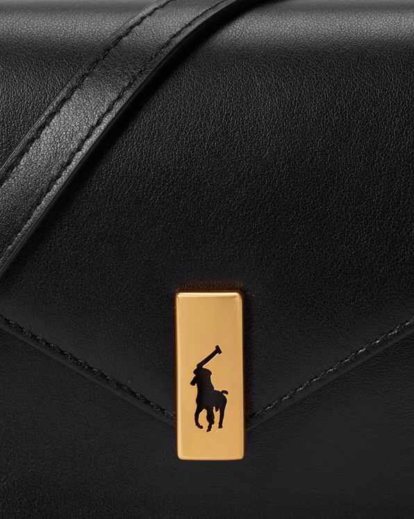 Polo ID Leather Chain Wallet and Bag