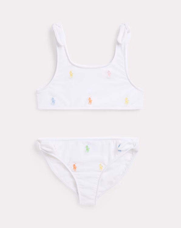 Polo Pony Two-Piece Swimsuit