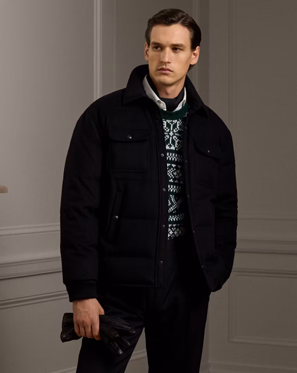 Bennett Wool-Blend Down Jacket