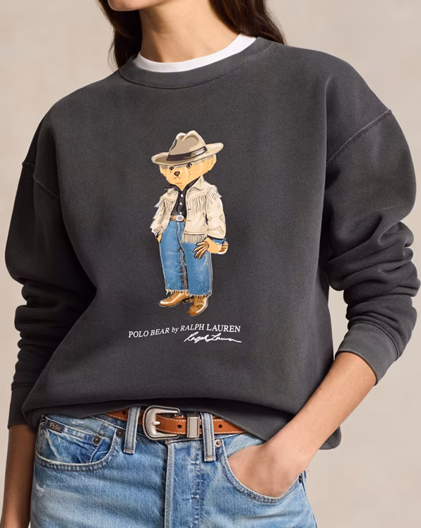 Polo Bear Fleece Crewneck