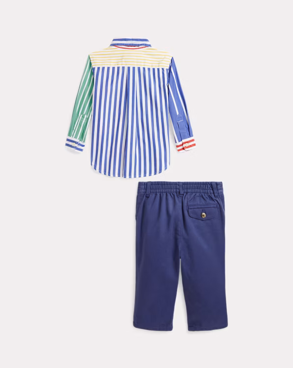 Cotton Fun Shirt and Chino Trouser Set