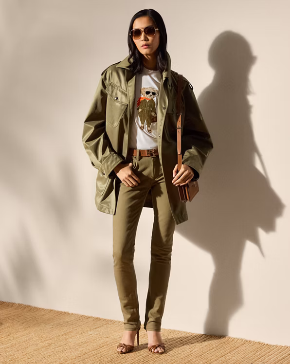 Aviator Polo Bear Cotton Tee