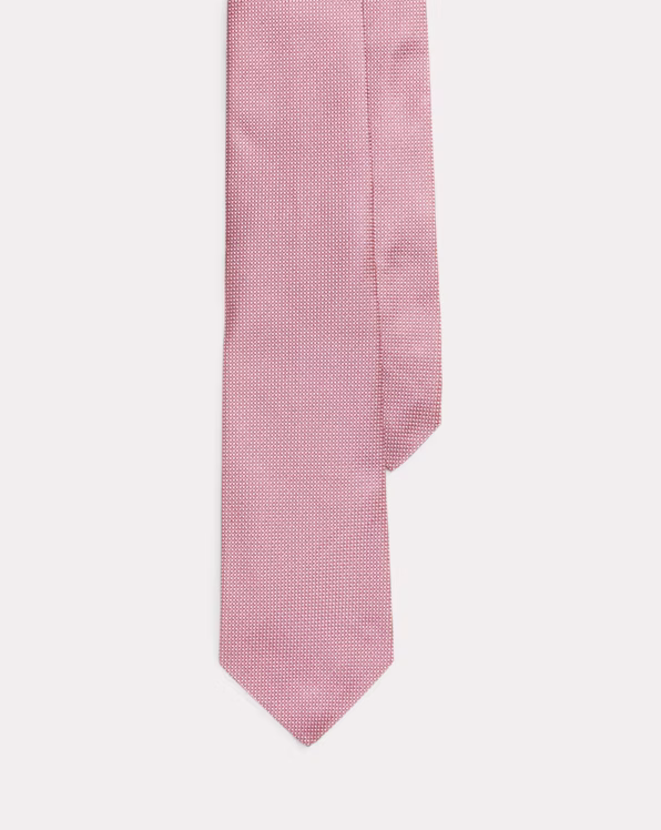 Pin Dot Silk Narrow Tie