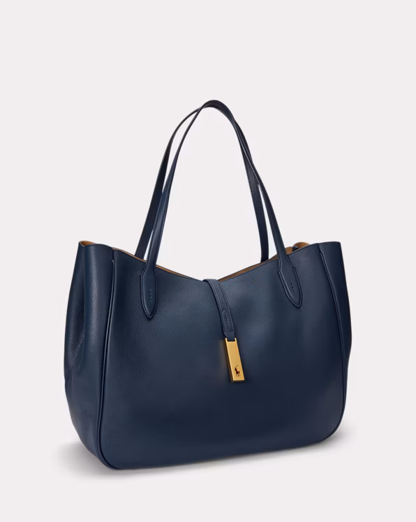 Polo ID Leather Large Tote
