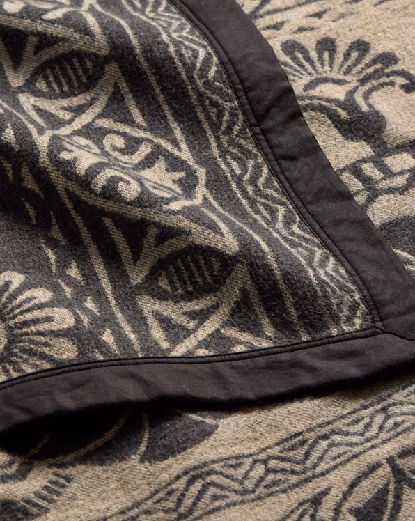 Jacquard Camp Blanket