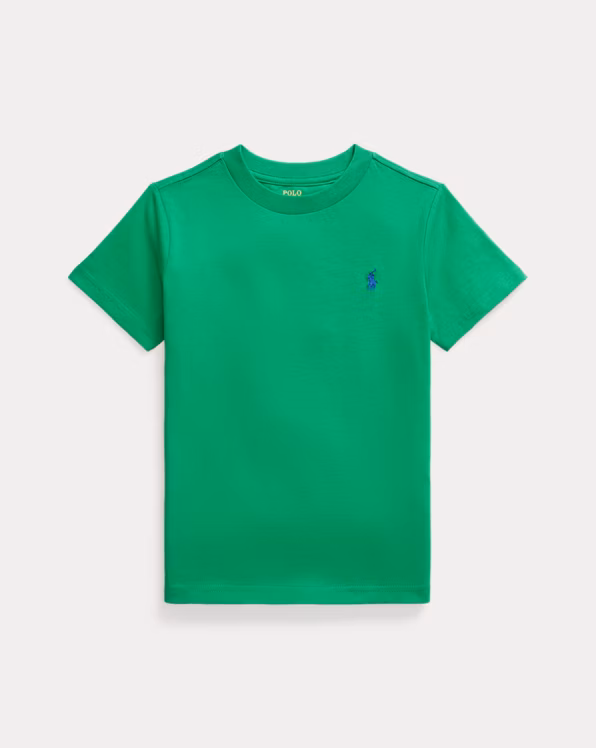 Cotton Jersey Crewneck T-Shirt