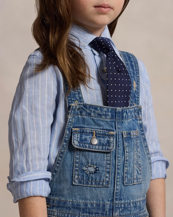 Patchwork Denim Overall