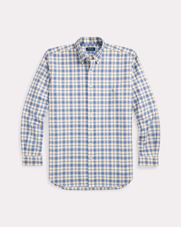 Plaid Oxford Shirt