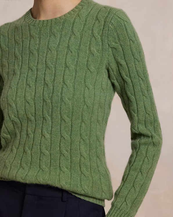 Cable-Knit Cashmere Jumper