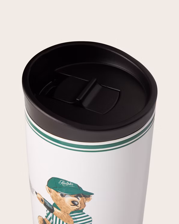 Ralph's Coffee Tennis Polo Bear Tumbler