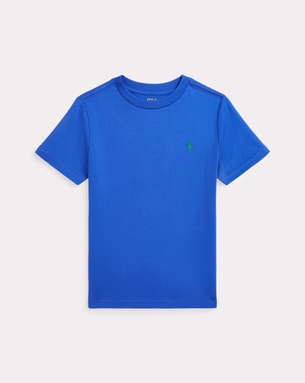 Cotton Jersey Crewneck T-Shirt