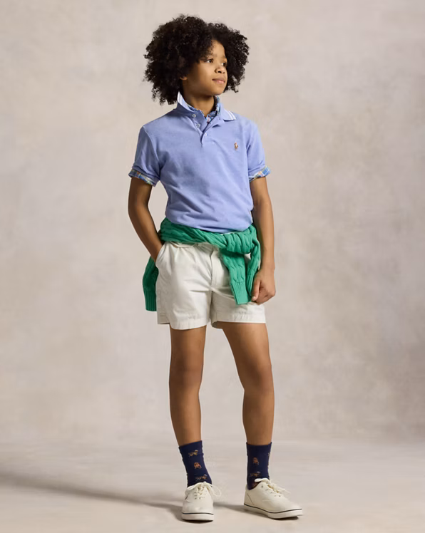 Oxford Mesh Polo Shirt