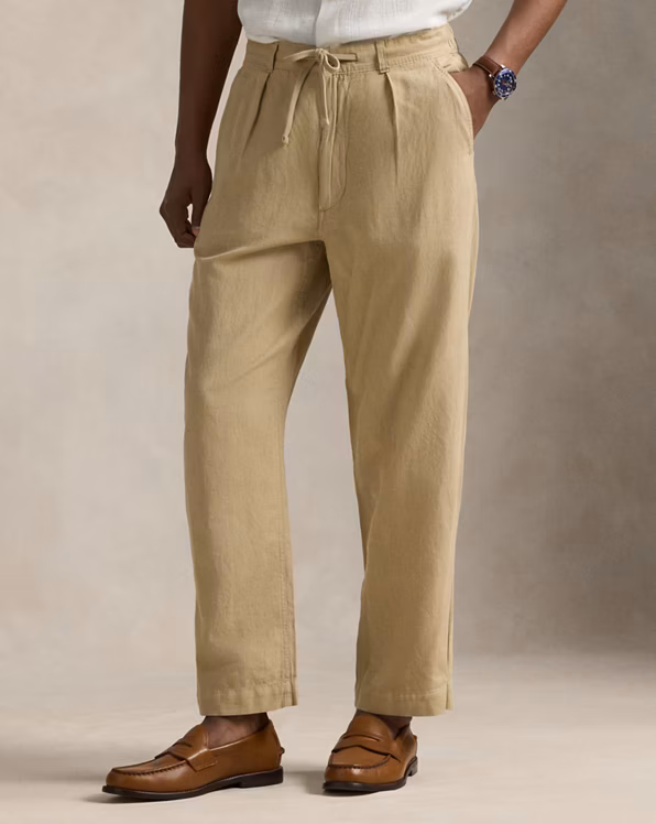 Polo Prepster Linen-Cotton Easy Trouser