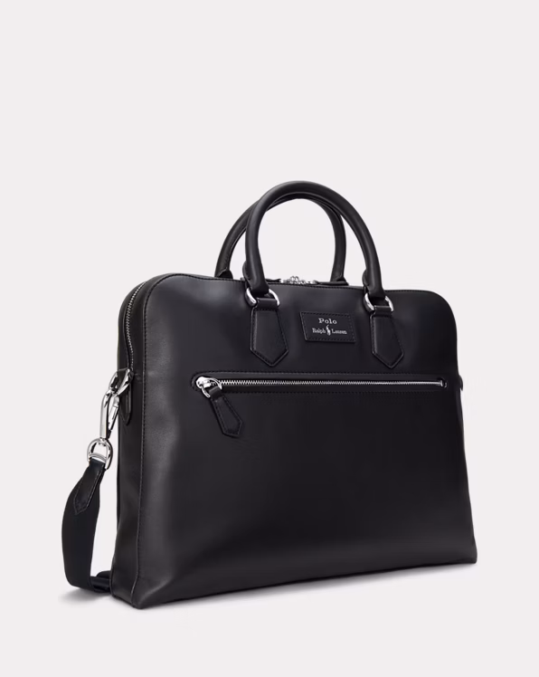 Smooth Leather Commuter Bag