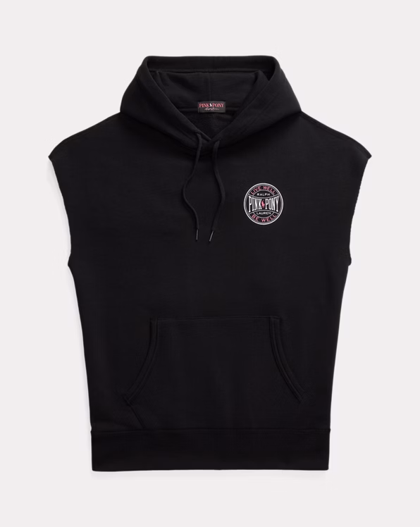 Pink Pony Sleeveless Hoodie