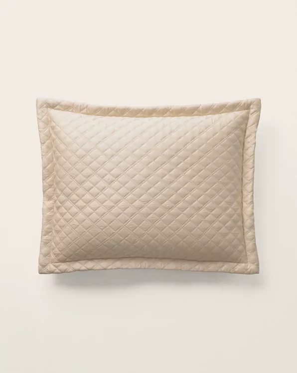 Argyle Sateen Throw Pillow
