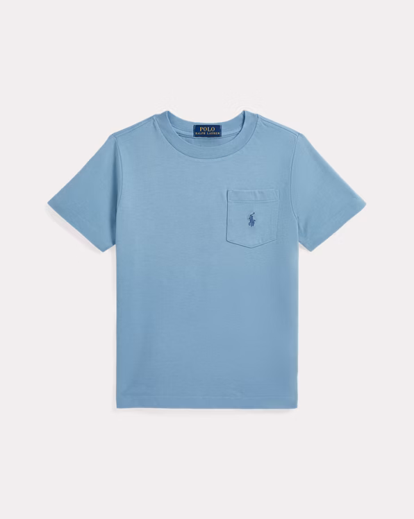 Cotton Jersey Pocket T-Shirt