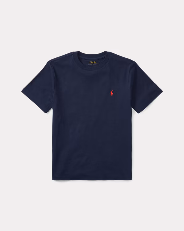 Cotton Jersey Crewneck T-Shirt