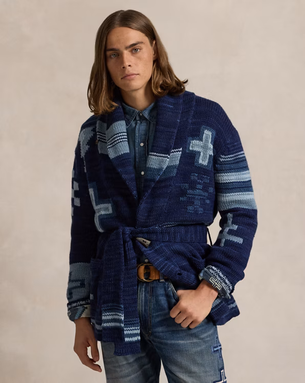 PRL x Naiomi Glasses Wrap Cardigan