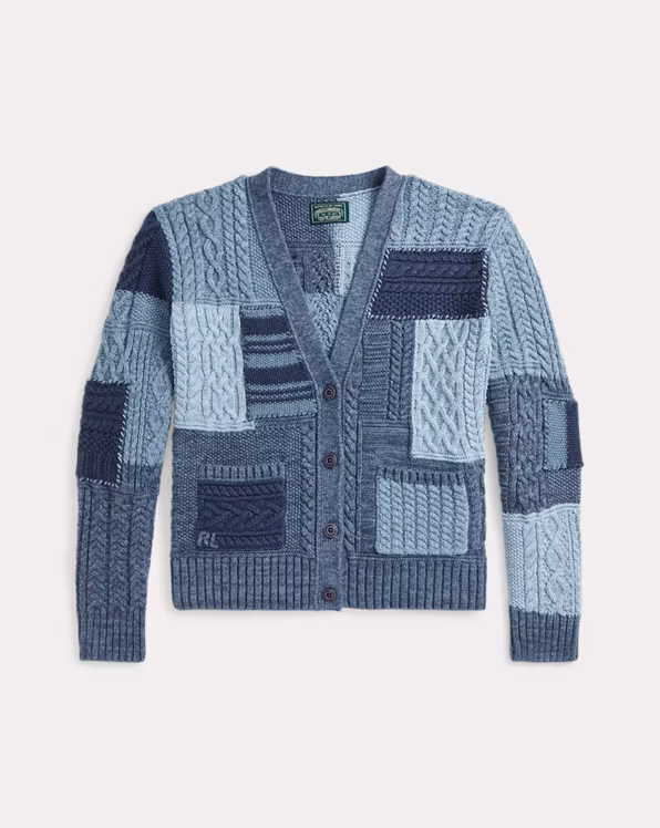 Patchwork Cotton Cardigan