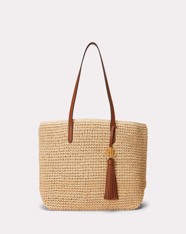 Straw Medium Whitney Tote