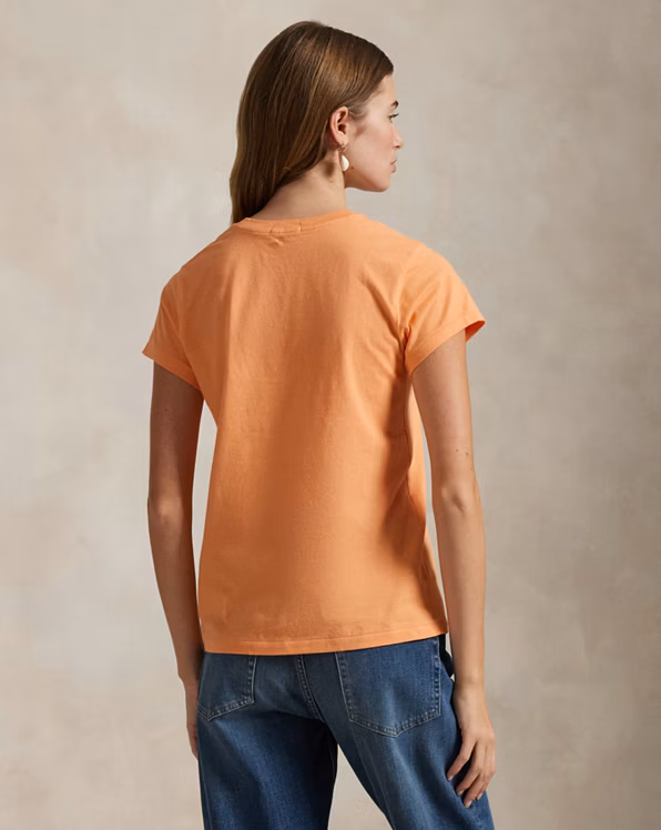 Cotton Jersey Crewneck T-Shirt