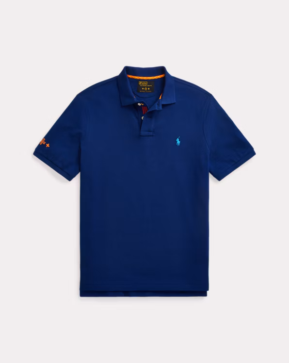 PRL x Naiomi Glasses Mesh Polo Shirt