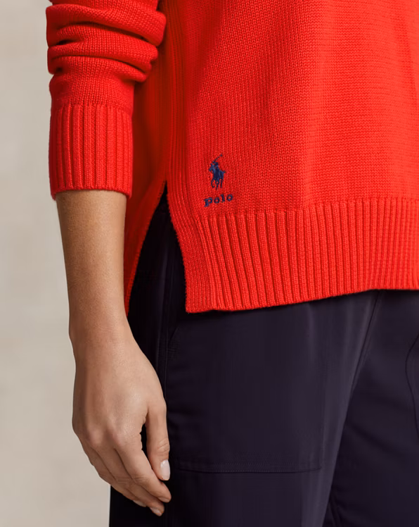 Cotton Crewneck Jumper