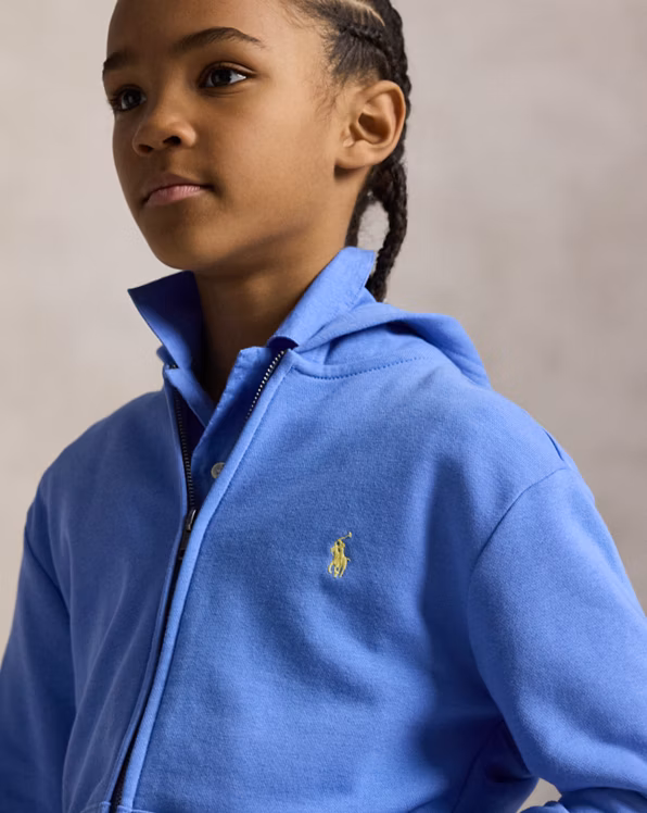 French Terry Full-Zip Hoodie