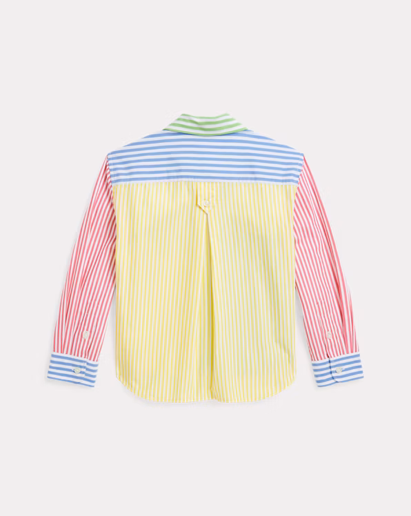 Striped Cotton Boxy Fun Shirt