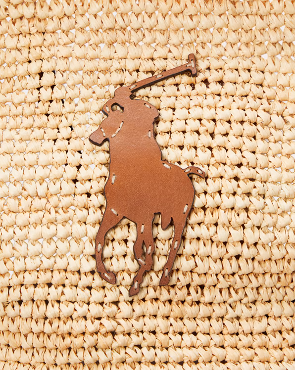 Big Pony Raffia Large Tote