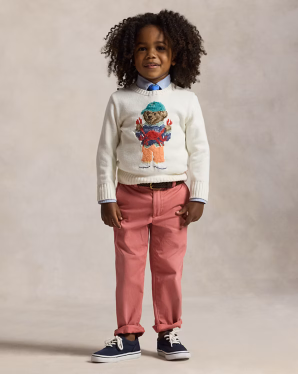 Polo Bear Cotton Jumper