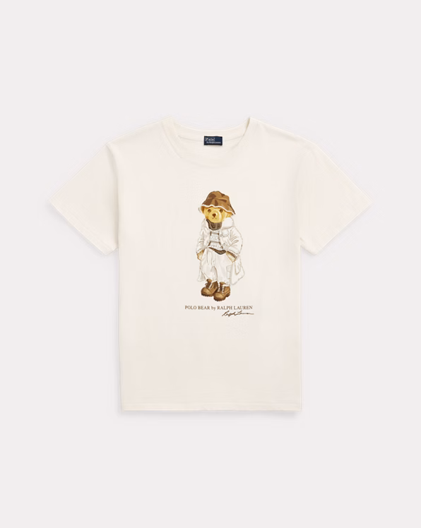Polo Bear Cotton Jersey T-Shirt