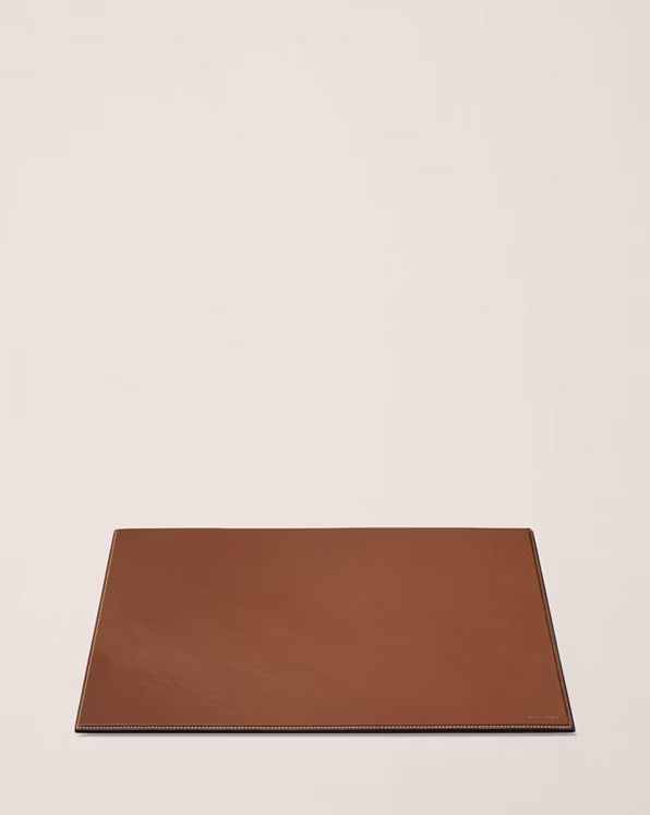 Brennan Small Leather Desk Blotter