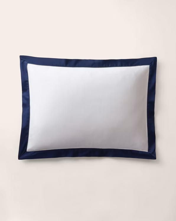 Cotton Sateen Border Sham