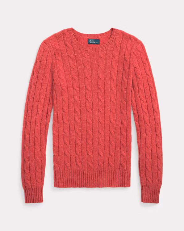 Cable-Knit Cashmere Jumper